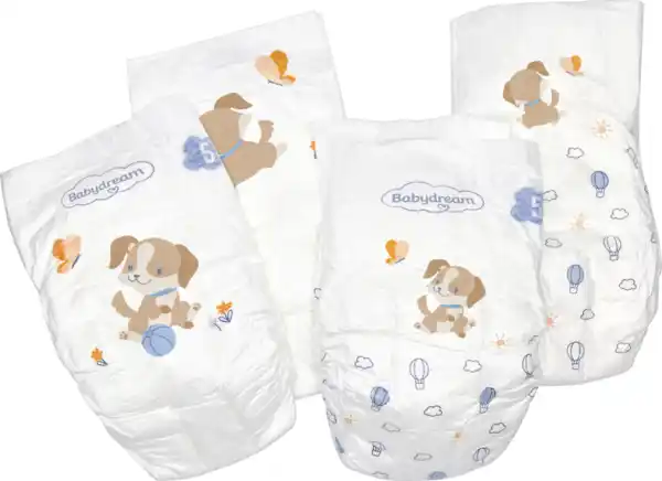 Bild 2 von Babydream Premium Windeln Größe 5 Junior Jumbo, 68 Stück, 10-16 kg