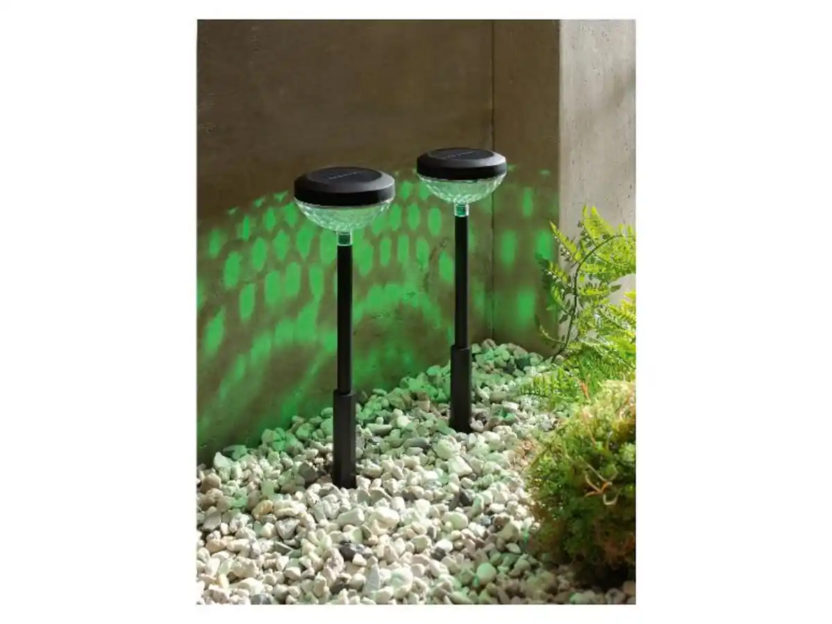 Bild 3 von LIVARNO home LED-Solar-Leuchten, mit 2 Leuchtmodis,  160 g