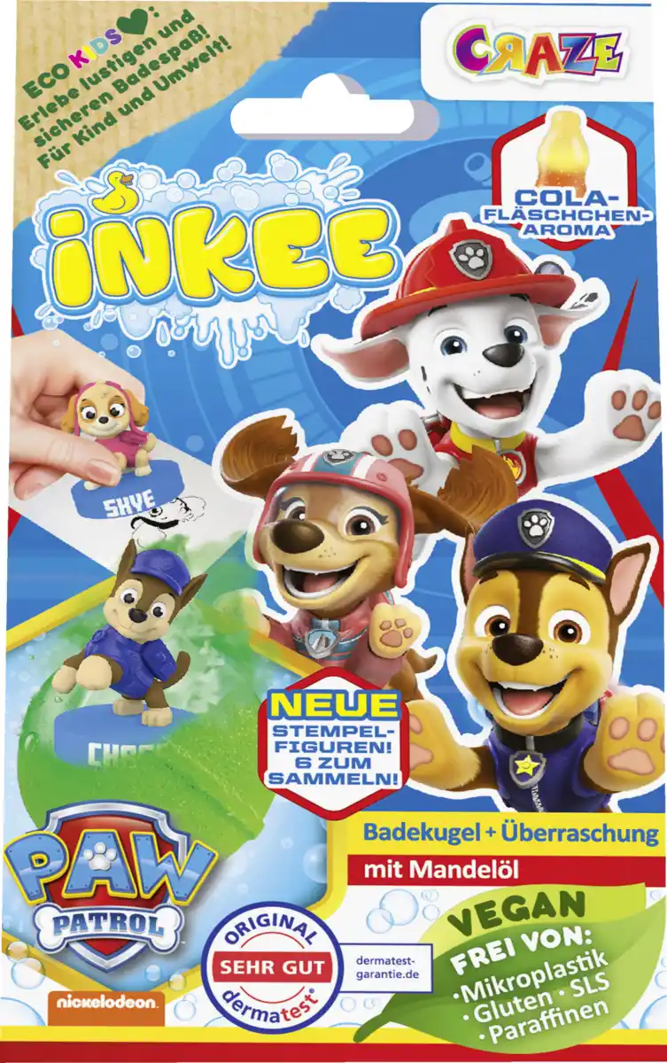 Bild 1 von CRAZE Badekugel & Überraschung PAW Patrol, 80 g