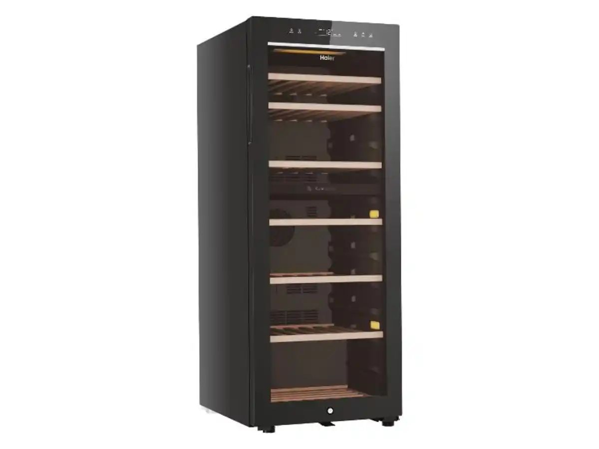 Bild 2 von Haier Weinklimaschrank für 77 Flaschen »HWS77GDAU1«, mit einer UV-undurchlässigen Glastür