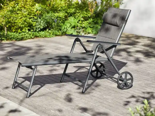 Bild 2 von LIVARNO home Alu-Rollliege »Toronto«, verstellbar, anthrazit