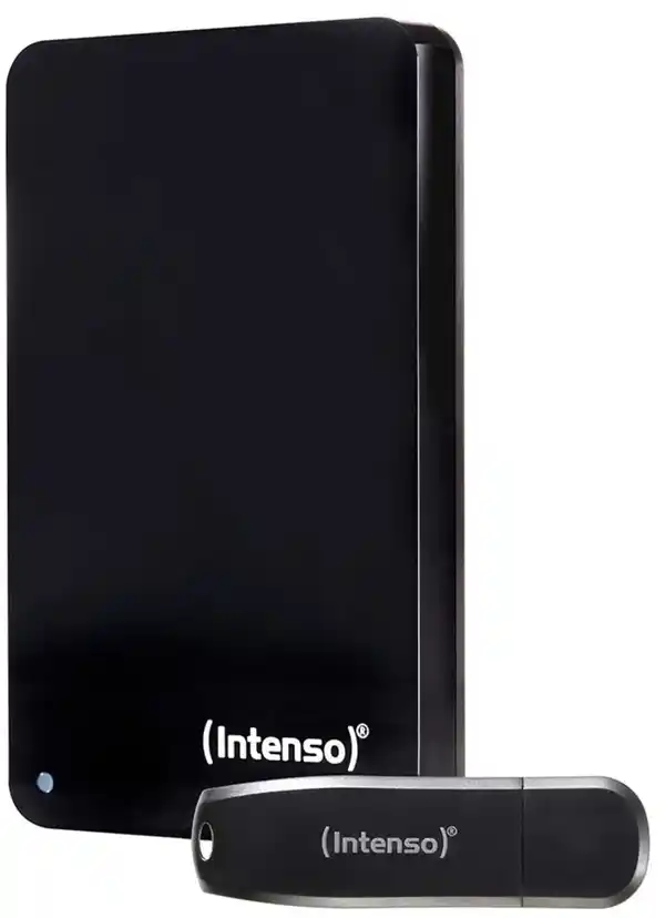 Bild 1 von Memory Drive 2,5" Bonuspack (1TB) Externe Festplatte schwarz inkl. USB Stick (64GB)