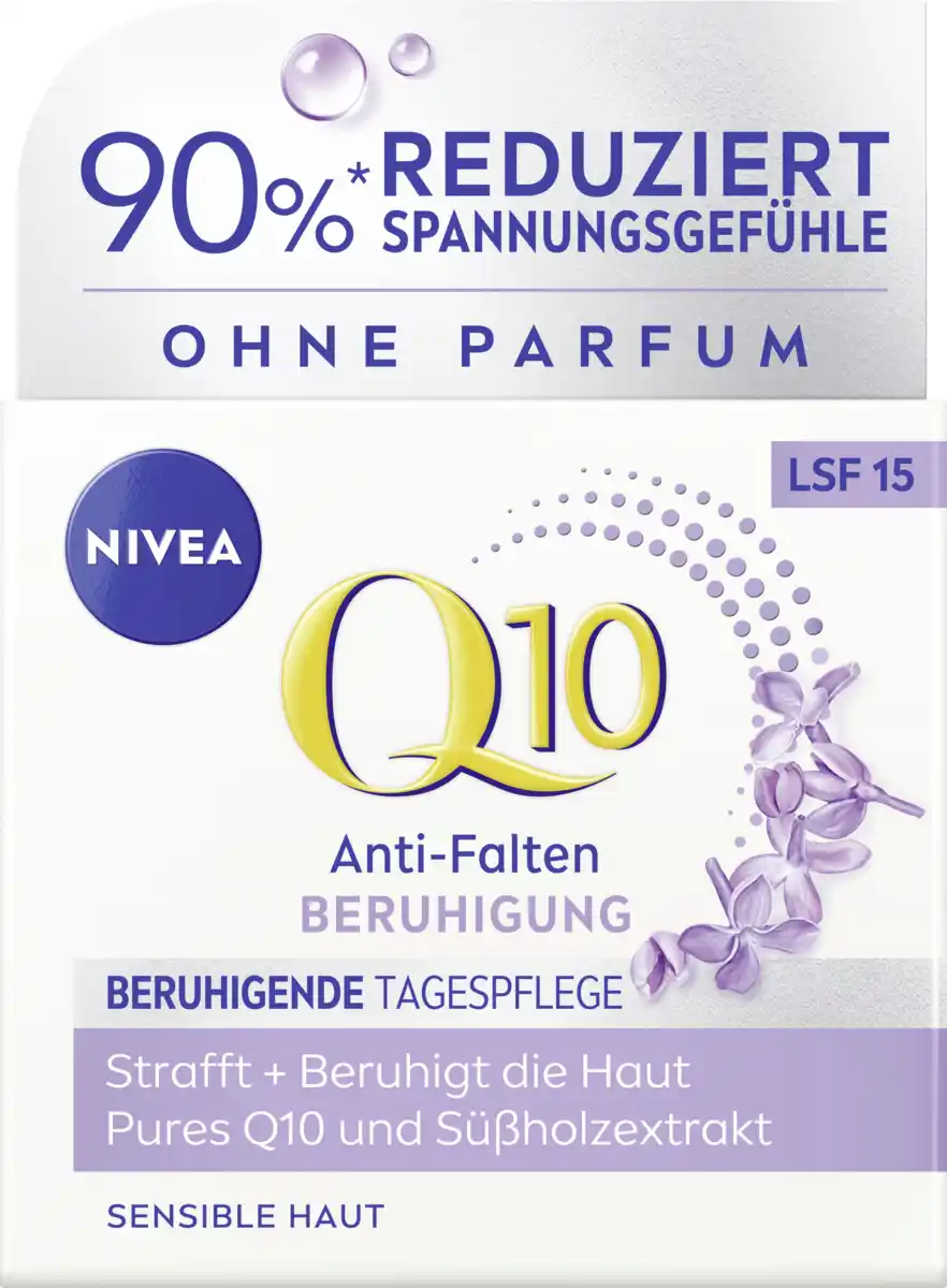 Bild 1 von NIVEA Q10 Anti-Falten Beruhigende Tagespflege LSF 15, 50 ml