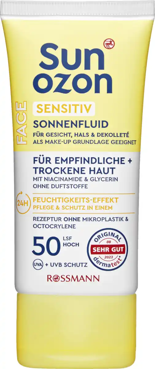 Bild 1 von sunozon Sonnenfluid Sensitiv LSF 50, 50 ml