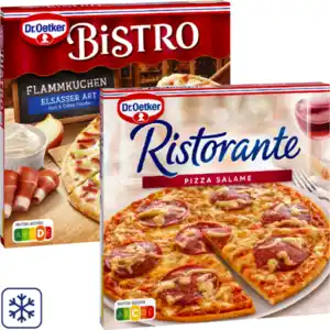 Dr. Oetker Ristorante Pizza, Piccola oder Bistro Flammkuchen