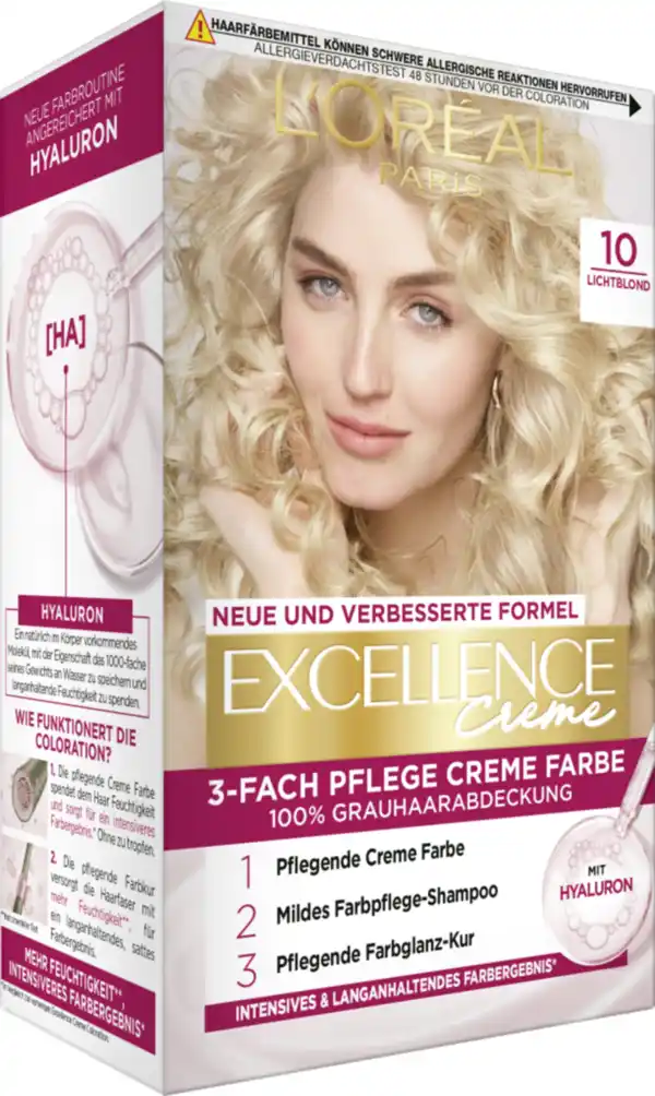 Bild 2 von L’Oréal Paris Excellence Crème 10 Lichtblond