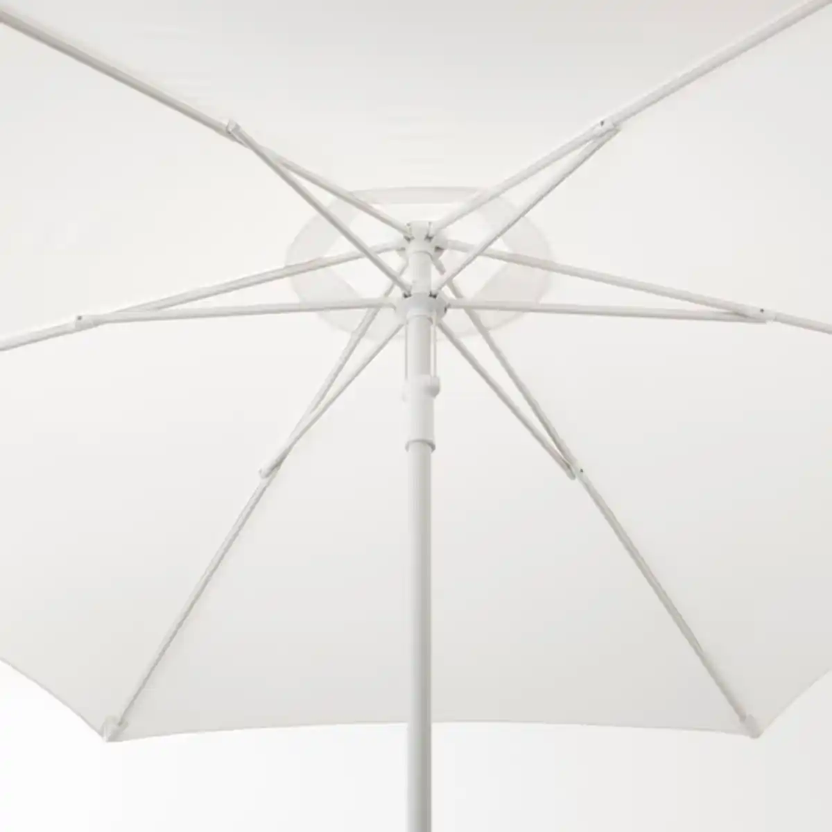 Bild 3 von HÖGÖN Sonnenschirm, weiß 270 cm