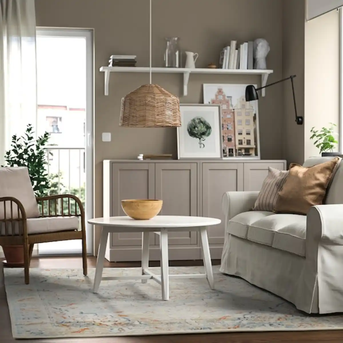 Bild 2 von ONSEVIG Teppich Kurzflor, bunt 200x300 cm