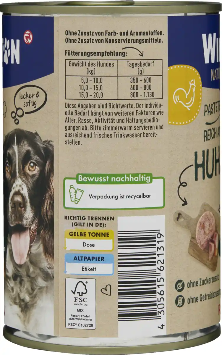 Bild 3 von Winston Nature Reich an Huhn, 400 g