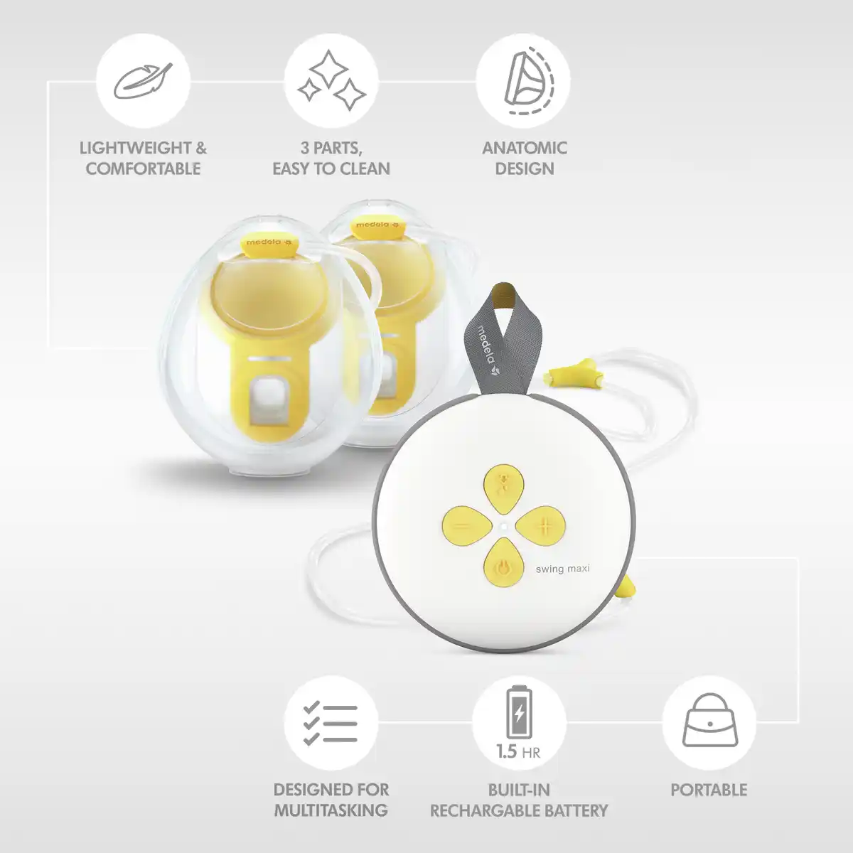 Bild 4 von medela Swing Maxi Hands-free Milchpumpe