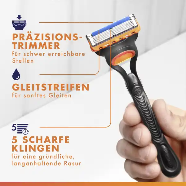 Bild 4 von Gillette Fusion5 Rasierklingen