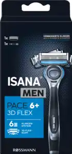 ISANA MEN Pace 6+ Rasierer