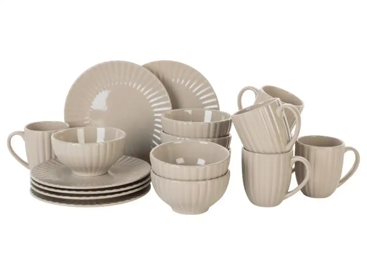 Bild 2 von LIVARNO home Kombiservice, 18-teilig, aus Steingut