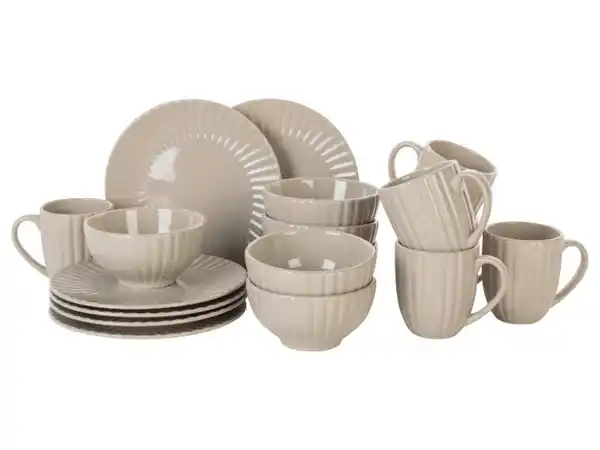Bild 2 von LIVARNO home Kombiservice, 18-teilig, aus Steingut
