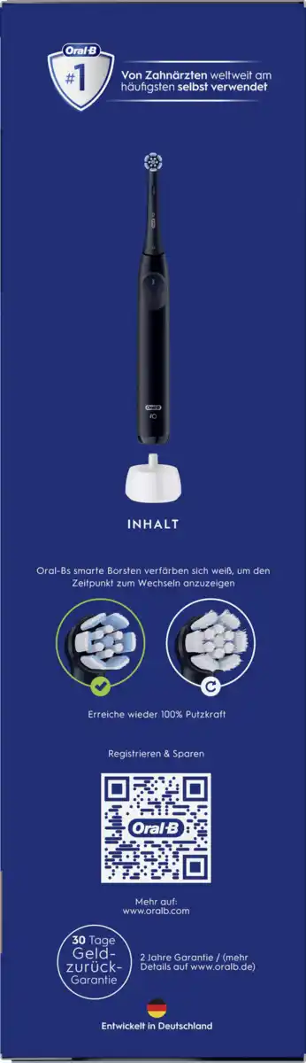 Bild 3 von Oral-B Elektrische Zahnbürste iO Series 2 Night Black