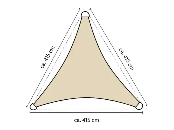 Bild 4 von LIVARNO home Sonnensegel inkl. Spannseil