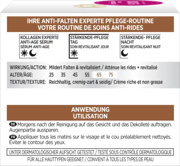Bild 3 von L’Oréal Paris Gesichtscreme Anti-Falten Experte 65+ Tagespflege, 50 ml