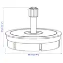 Bild 4 von GRYTÖ Sonnenschirmfuß, dunkelgrau 60 cm