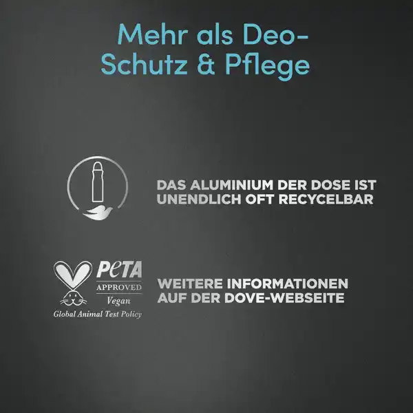 Bild 3 von Dove Men+Care Advanced Clean Comfort Antitranspirant, 150 ml