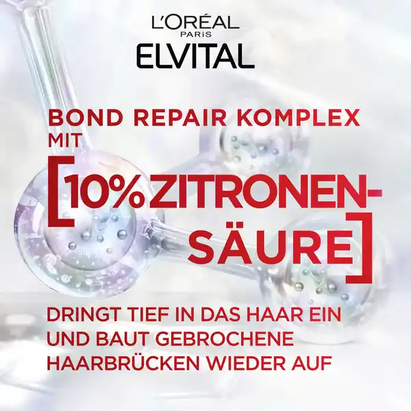 Bild 3 von L’Oréal Paris Elvital Spülung Bond Repair Anti-Haarschäden, 150 ml
