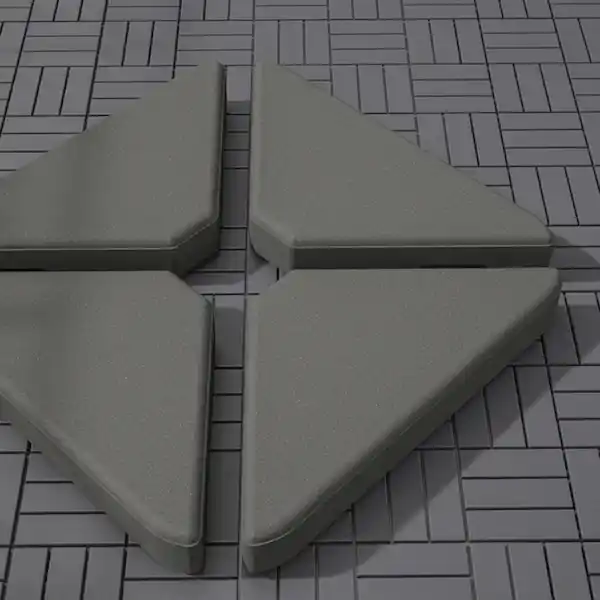 Bild 2 von HJÄLTÖN Sonnenschirmfuß, grau