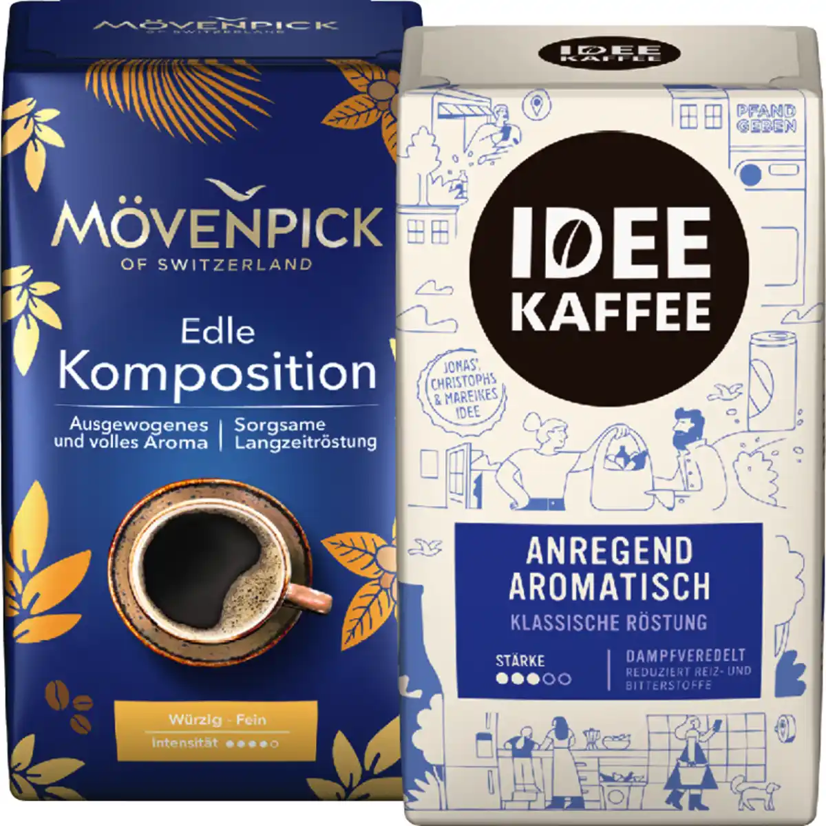 Bild 1 von IDEE, Mövenpick oder Eilles Kaffee