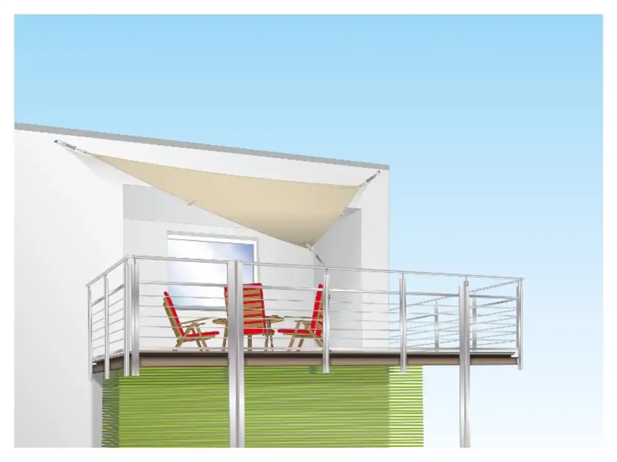 Bild 2 von LIVARNO home Sonnensegel inkl. Spannseil