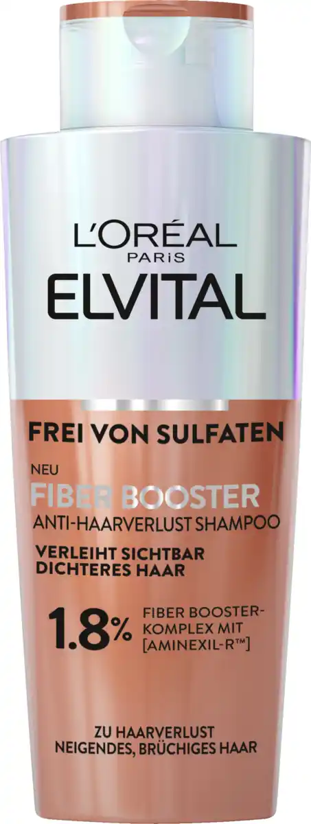 Bild 1 von L’Oréal Paris Elvital Fiber Booster Anti-Haarverlust Shampoo, 200 ml