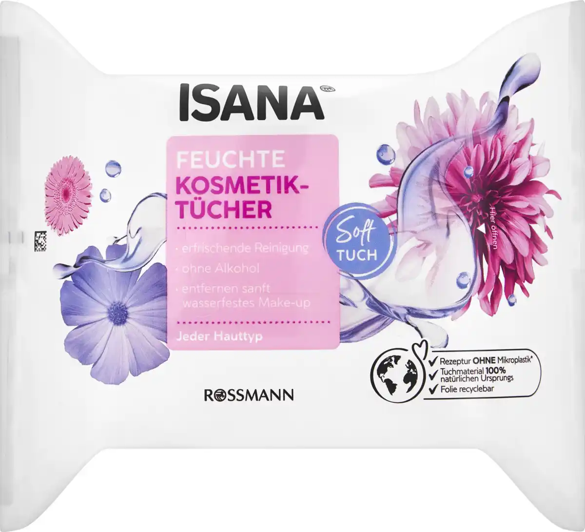 Bild 1 von ISANA feuchte Kosmetiktücher