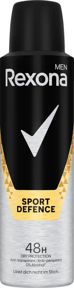 Bild 1 von Rexona Men Anti-Transpirant Spray Sport Defence, 150 ml