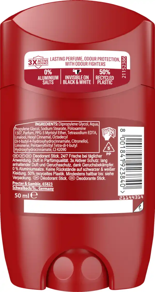 Bild 2 von Old Spice Deodorant Stick Captain, 50 ml