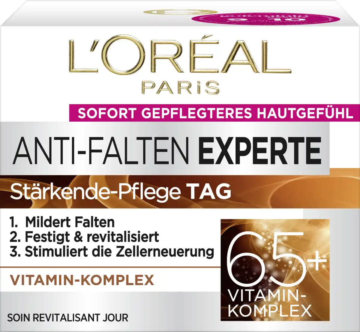 Bild 1 von L’Oréal Paris Gesichtscreme Anti-Falten Experte 65+ Tagespflege, 50 ml