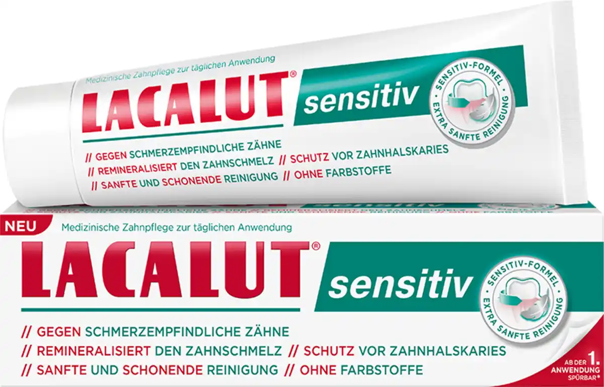 Bild 3 von LACALUT sensitiv medizinische Zahncreme, 75 ml