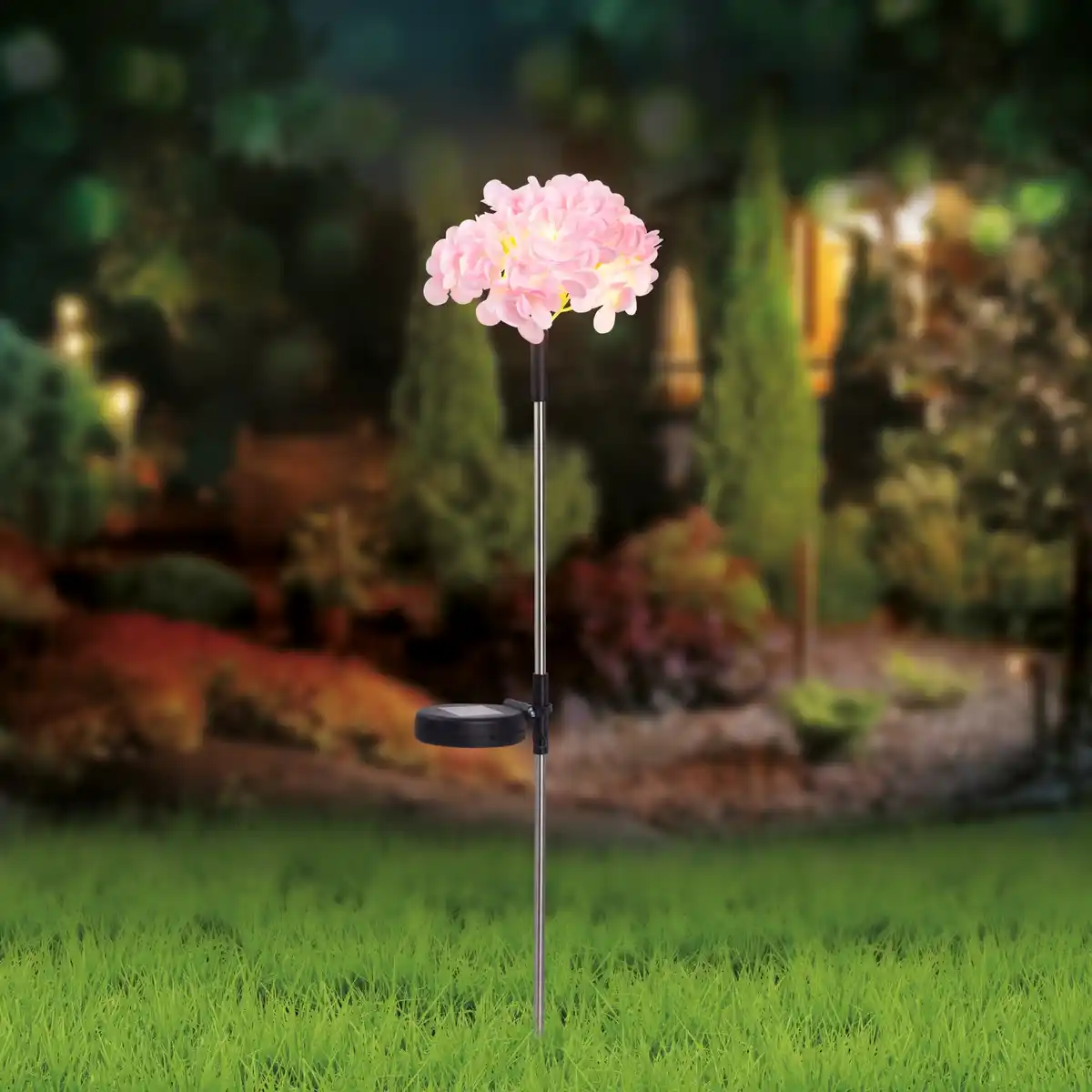 Bild 1 von Solarstab in verschiedenen Blumen-Designs, ca. 74cm