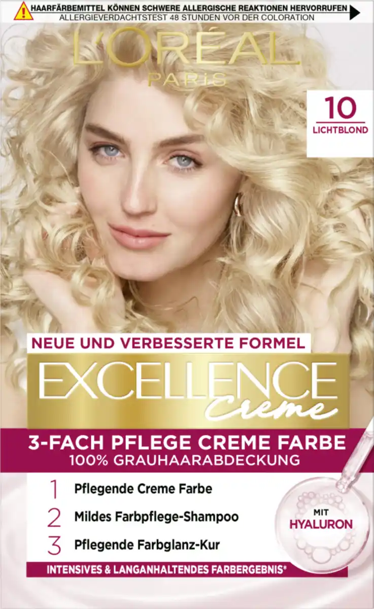 Bild 1 von L’Oréal Paris Excellence Crème 10 Lichtblond