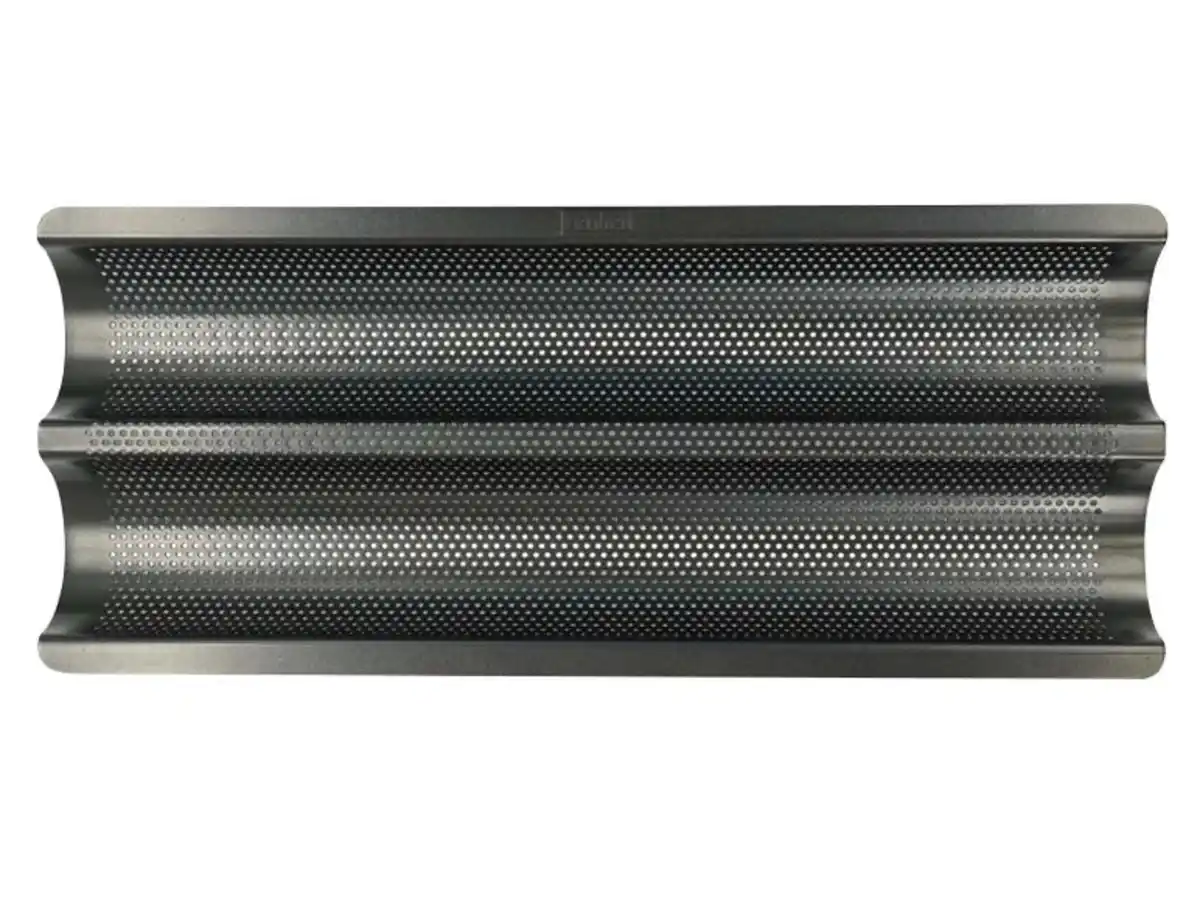 Bild 4 von zenker 6er Brötchenblech / 2er Baguettblech / 4er Mini-Baguetteblech, perforiert