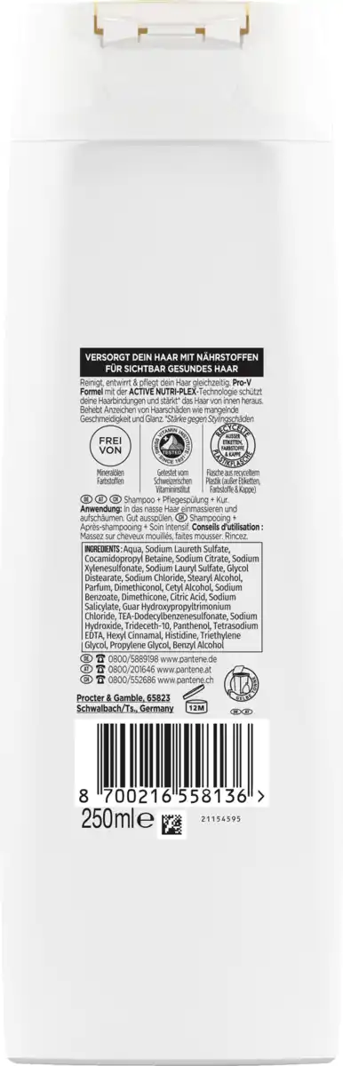 Bild 2 von Pantene Pro-V Haarshampoo 3in1 Repair Care, 250 ml
