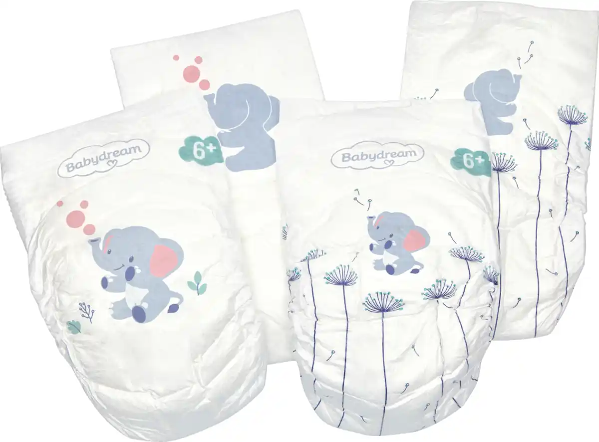 Bild 2 von Babydream Premium Windeln Größe 6+ XL+, 30 Stück, 15-21 kg