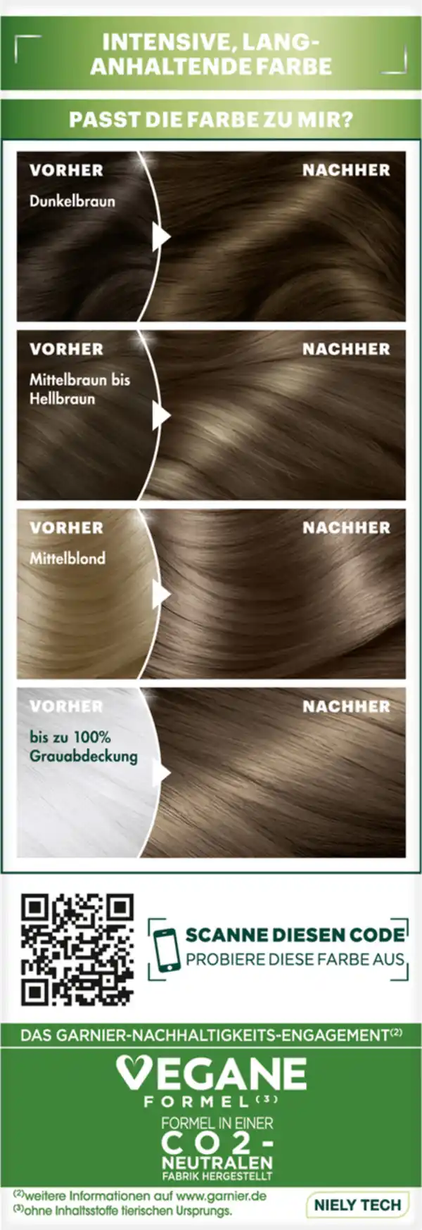 Bild 3 von Garnier Nutrisse Ultra Crème Dauerhafte Pflege-Haarfarbe 5 Mocca Hellbraun