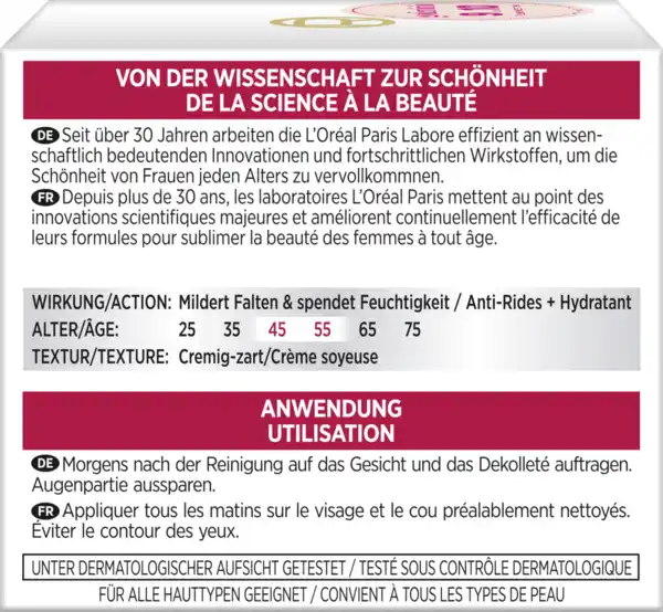 Bild 2 von L’Oréal Paris Gesichtscreme Anti-Falten Experte 45+ Tagespflege, 50 ml