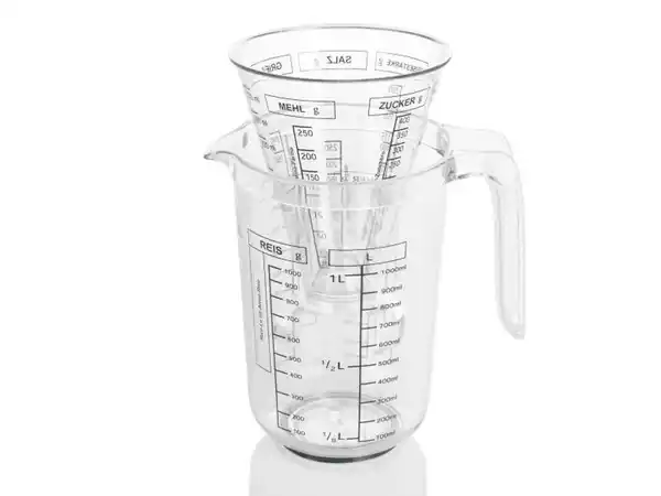 Bild 4 von LIVARNO home Messbecher-Set aus Kunststoff, ca. 1 l und 500 ml
