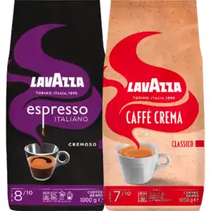 Lavazza Caffè Crema oder Espresso