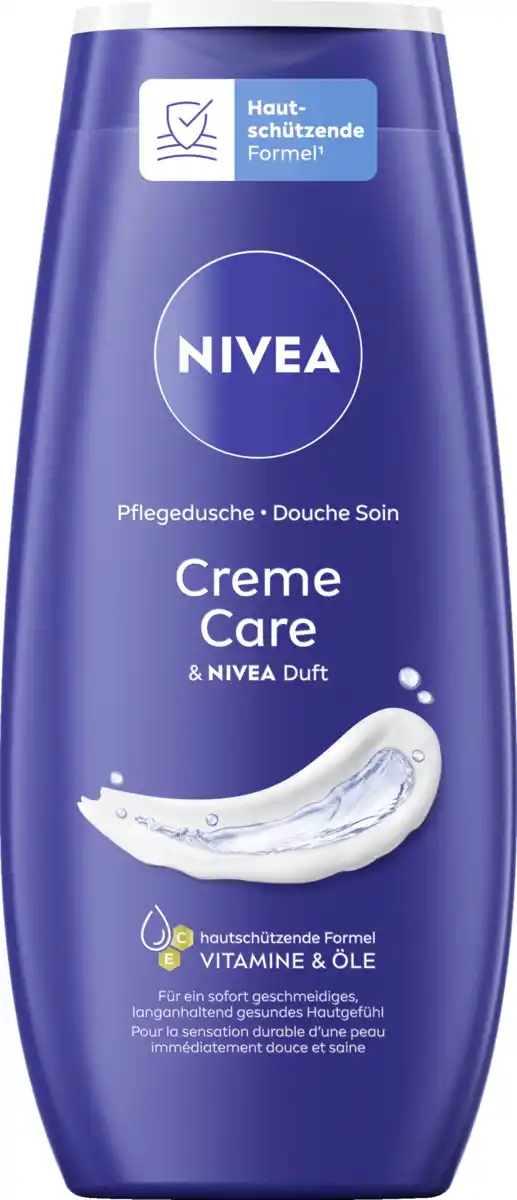 Bild 1 von NIVEA Pflegedusche Creme Care & Nivea Duft, 250 ml