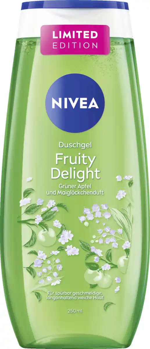 Bild 1 von NIVEA Fruity Delight Grüner Apfel und Maiglöckchenduft Duschgel, 250 ml