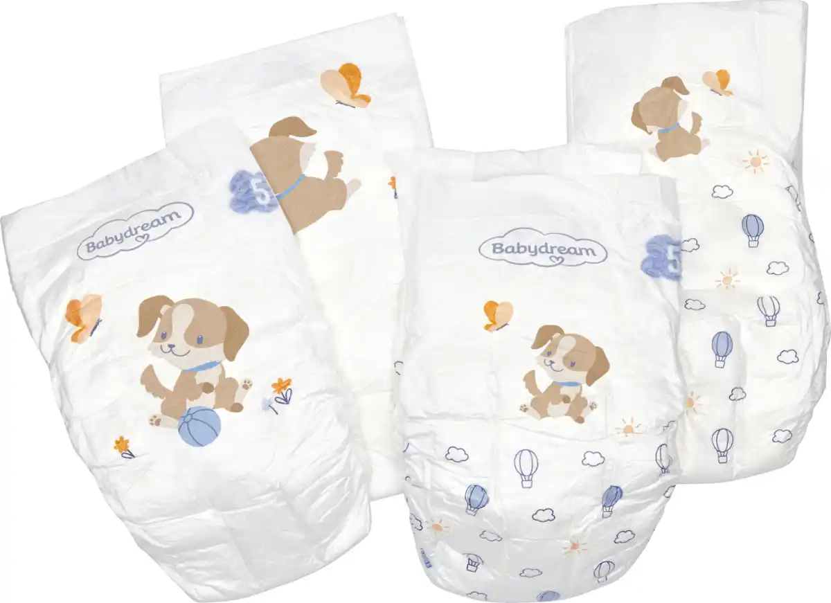 Bild 2 von Babydream Premium Windeln Größe 5 Junior, 34 Stück, 10-16 kg