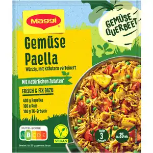 Maggi 4 x Fix Gemüsepaella