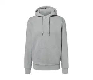 Hoodie, grau meliert