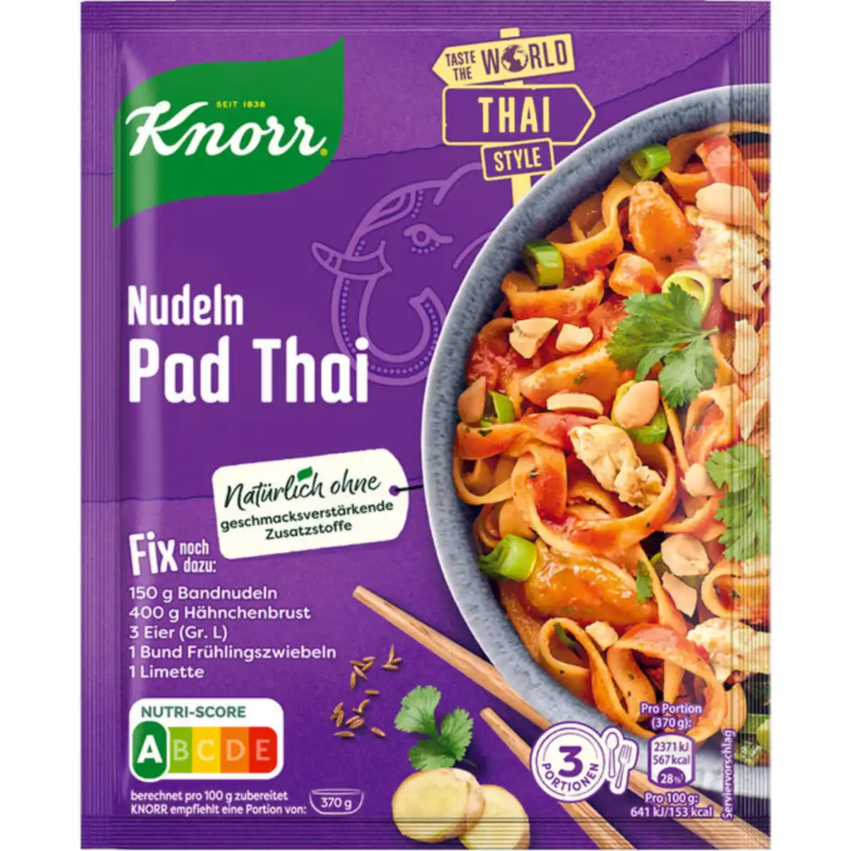 Bild 1 von 4 x Knorr Fix Würzmischung Nudeln Pad Thai