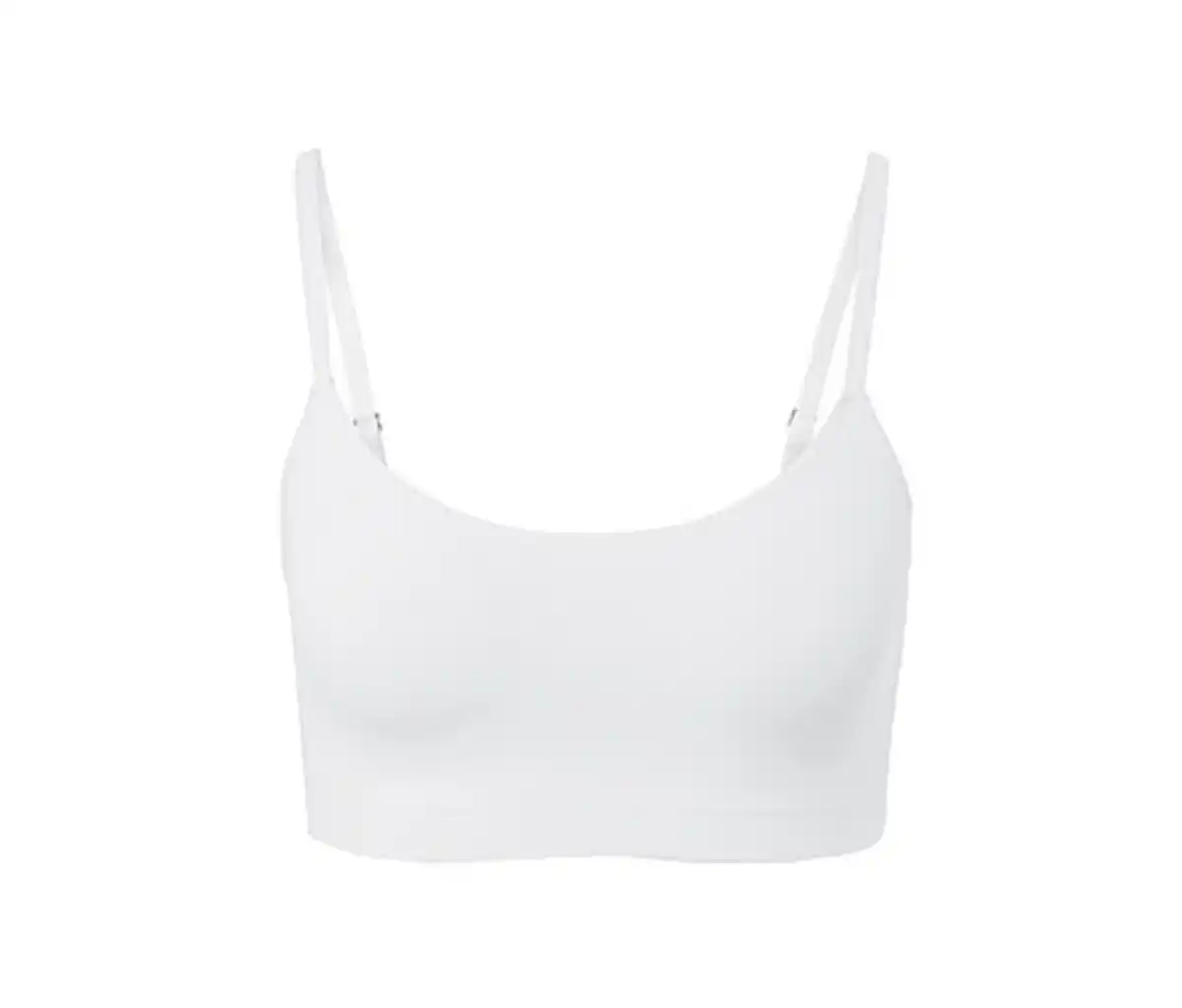 Bild 1 von Seamless-Bustier mit Spitze, weiß