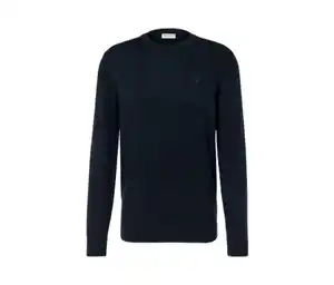 Pullover mit Rundhalsausschnitt, dunkelblau